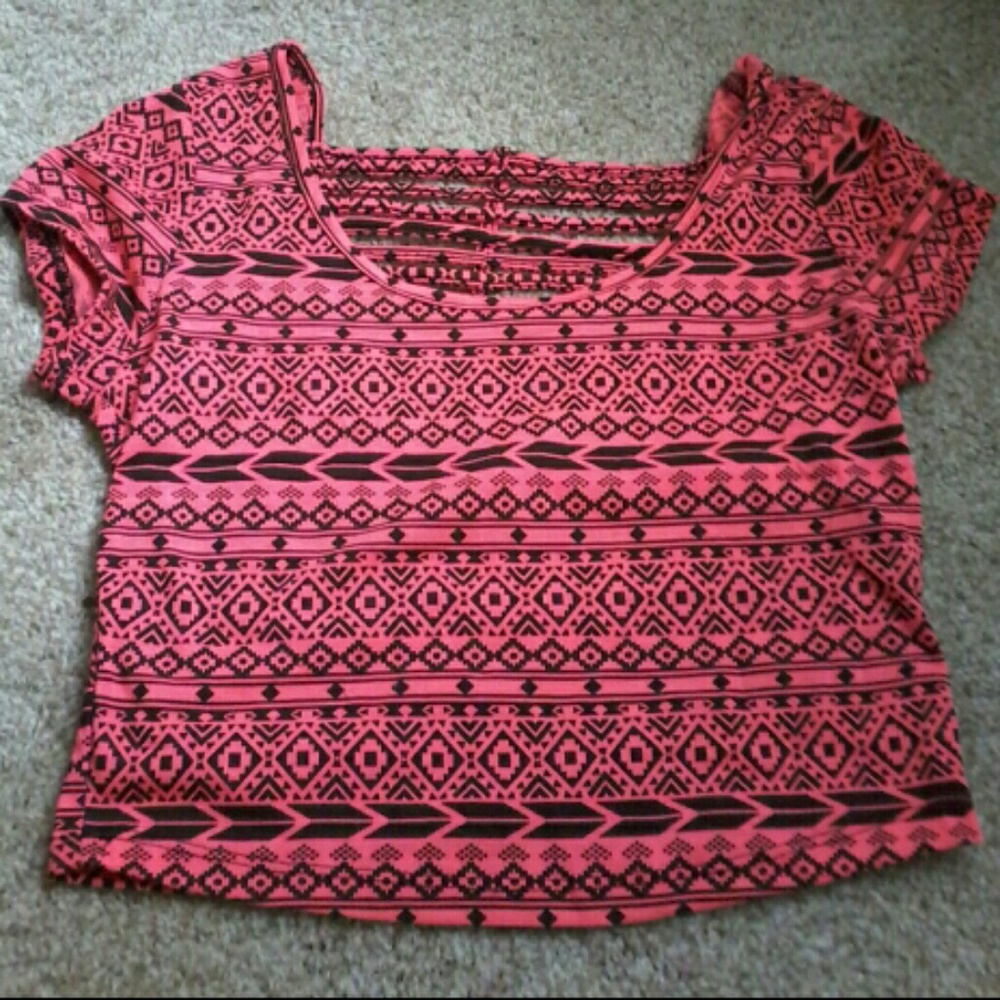 Pink beautiful crop top